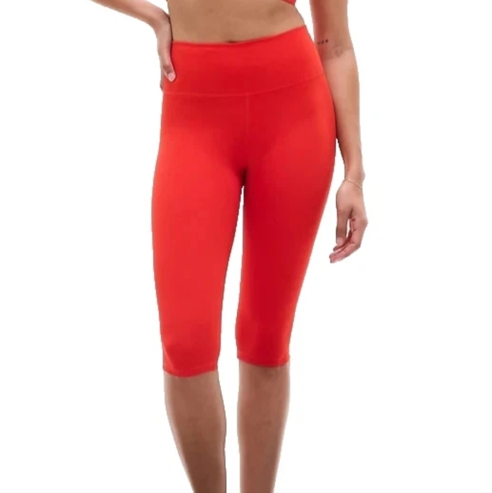 Athleta‎ Transcend Rib Crop Leggings